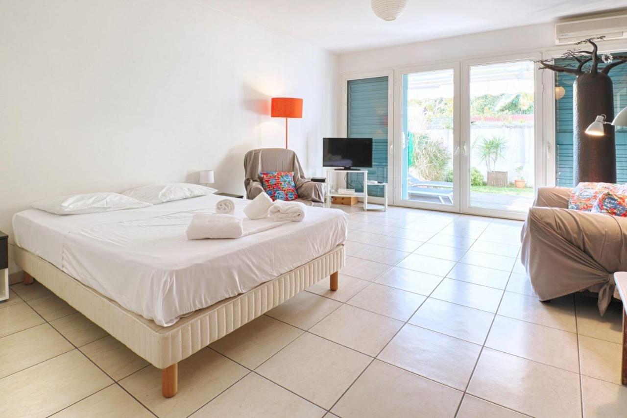 Appartement Escale Bleue Proche De La Mer De Saint-Leu Pour 2 Personnes Exterior foto